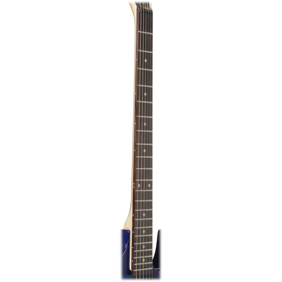 Alt View 8. Ibanez - Ibanez GIO Series GRX70QA Electric Guitar, Rosewood Fretboard, Transparent Blue Burst - Transparent Blue Burst.