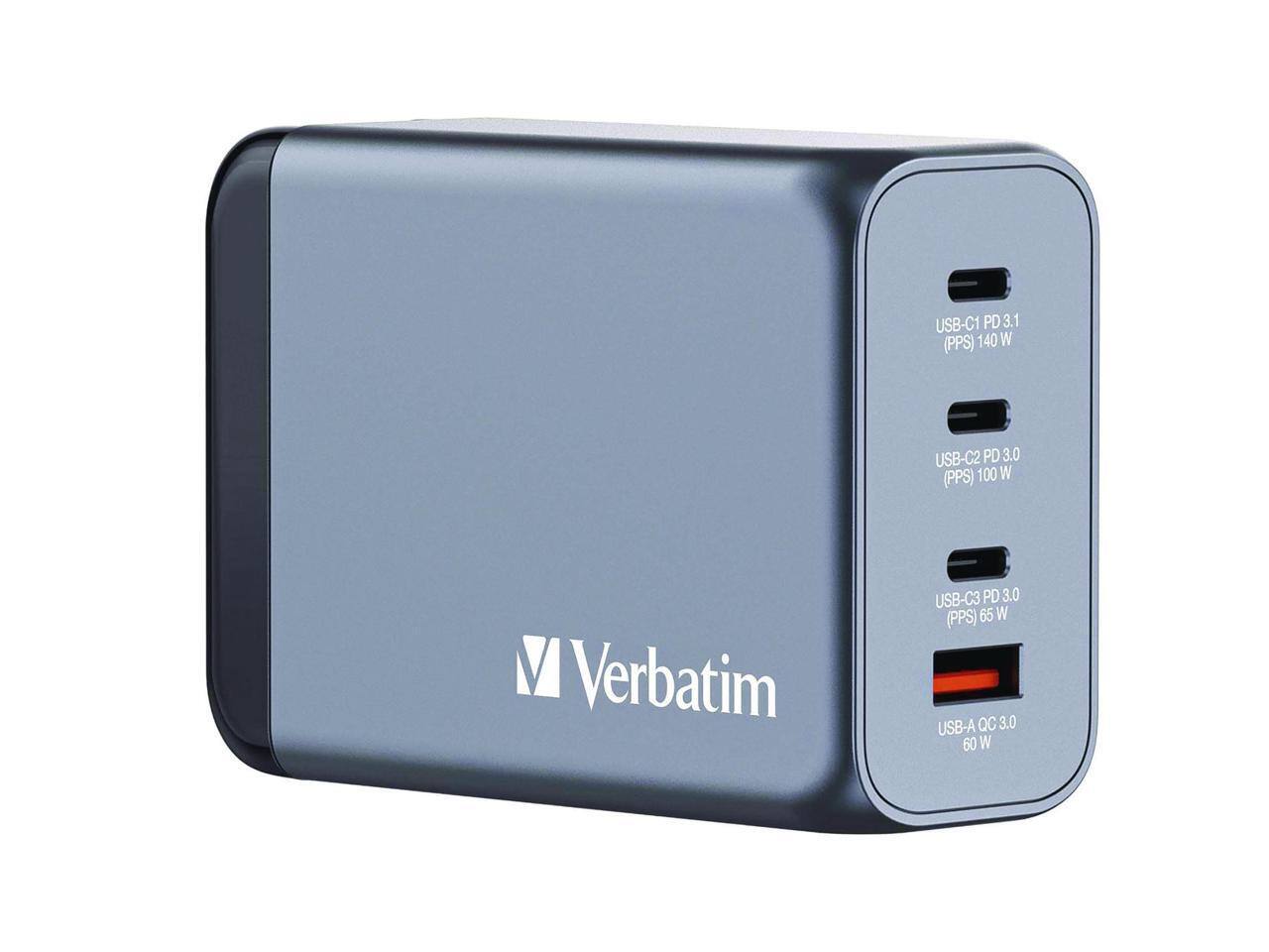USB-C1 PD 3.1 (PPS) 140 W  
USB-C2 PD 3.0 (PPS) 100 W  
USB-C3 PD 3.0 (PPS) 65 W  
USB-A QC 3.0 60 W