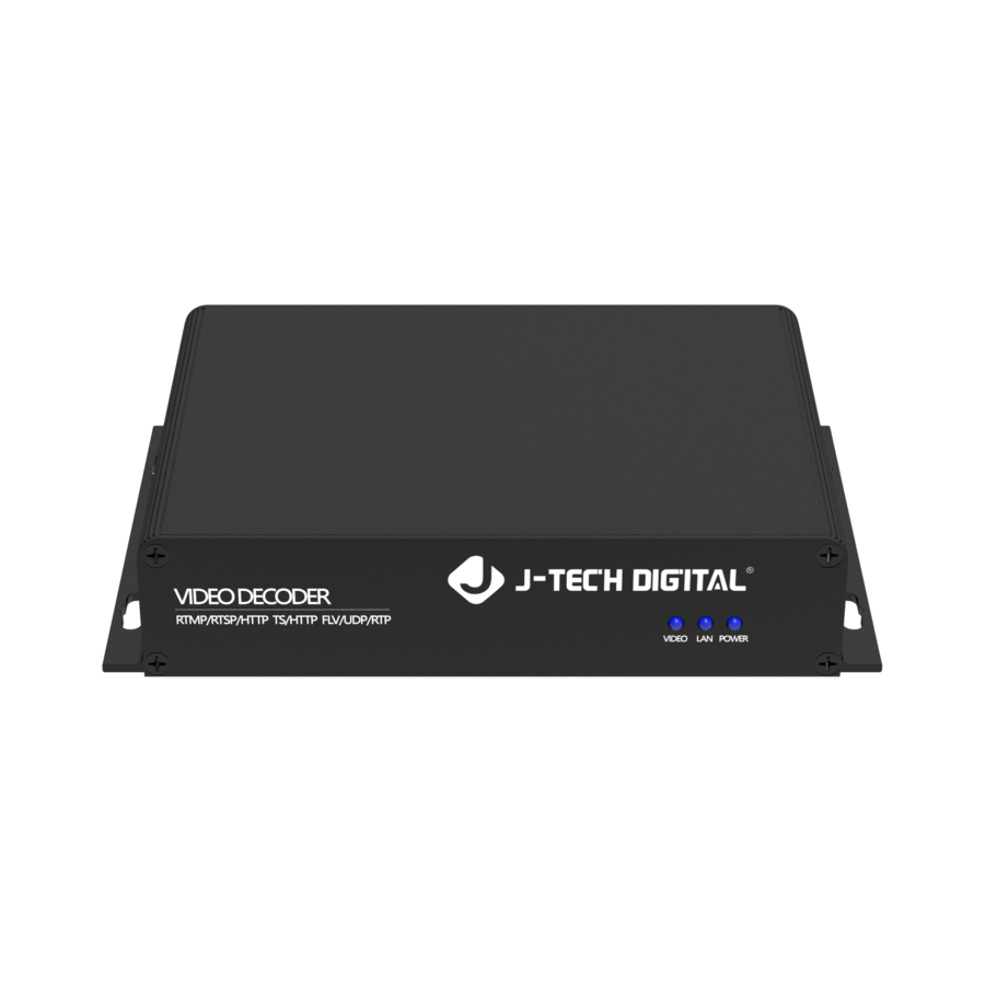 J Tech Digital 1080P 60Hz HDMI H.264/H.265 Decoder Livestream with ...