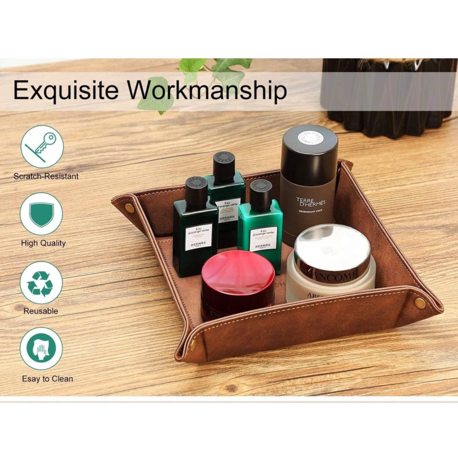 Exquisite Workmanship

- Scratch-Resistant
- High Quality
- Reusable
- Easy to Clean