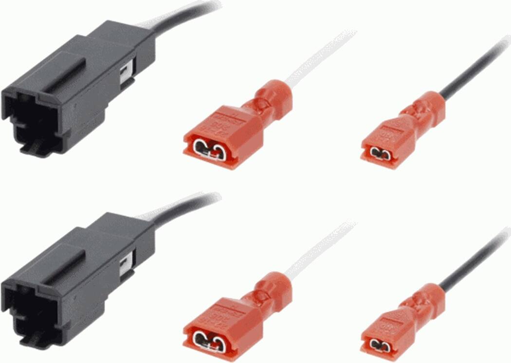 Left. Metra - Tweeter Harness for Select 2019-2023 Ford and Lincoln Vehicles (2-Pack) - Multi.