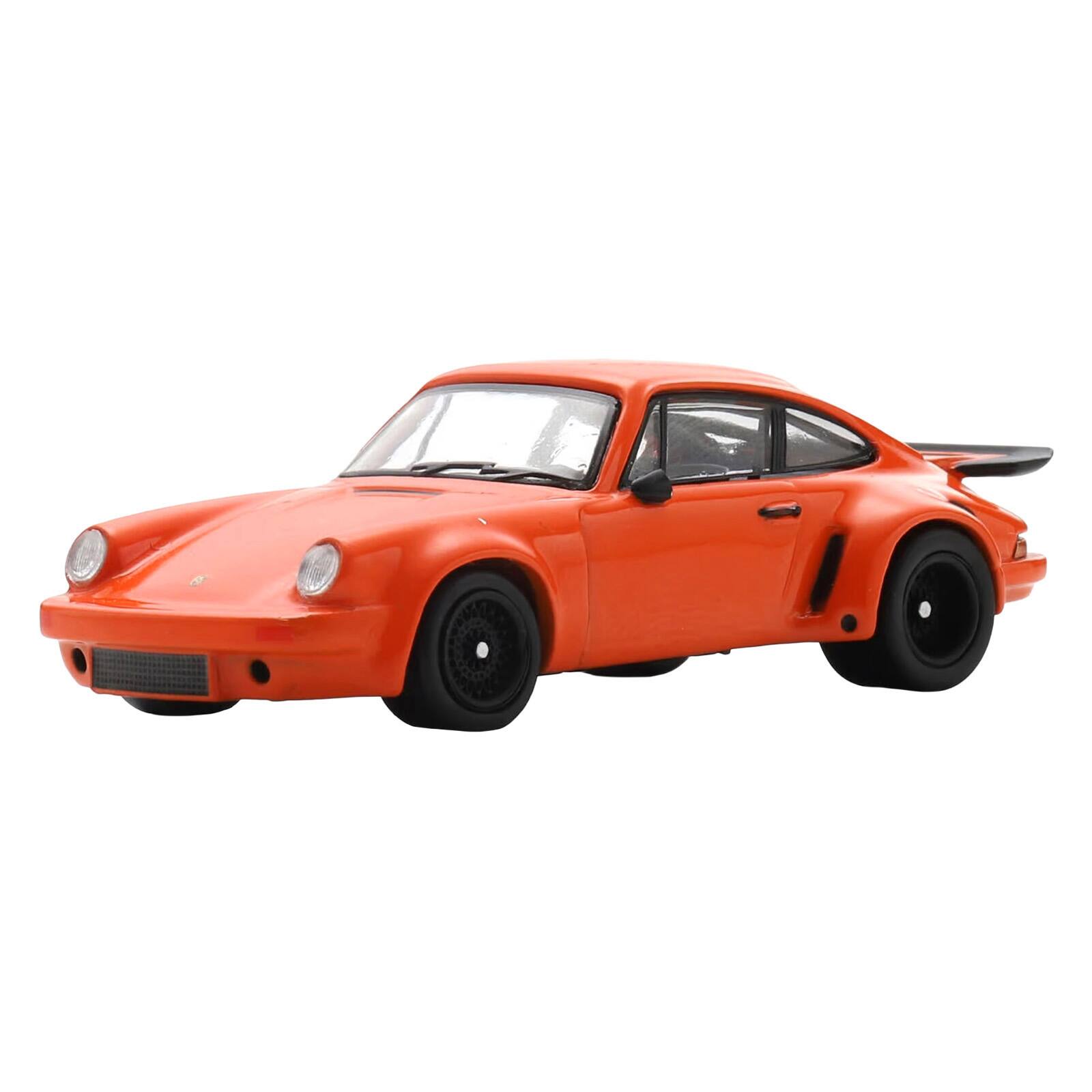 Alt View 1. Spark - 1974 Porsche 911 Carrera RSR 3.0 Orange 1/64 Model Car by Spark.