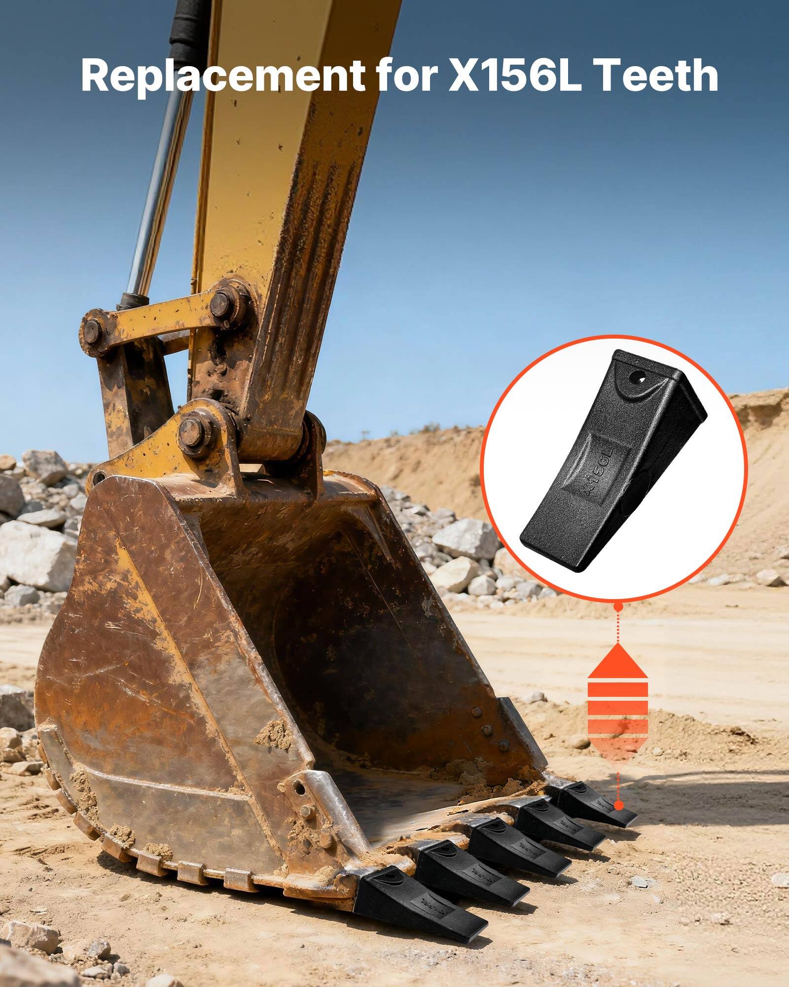 Replacement for X156L Teeth