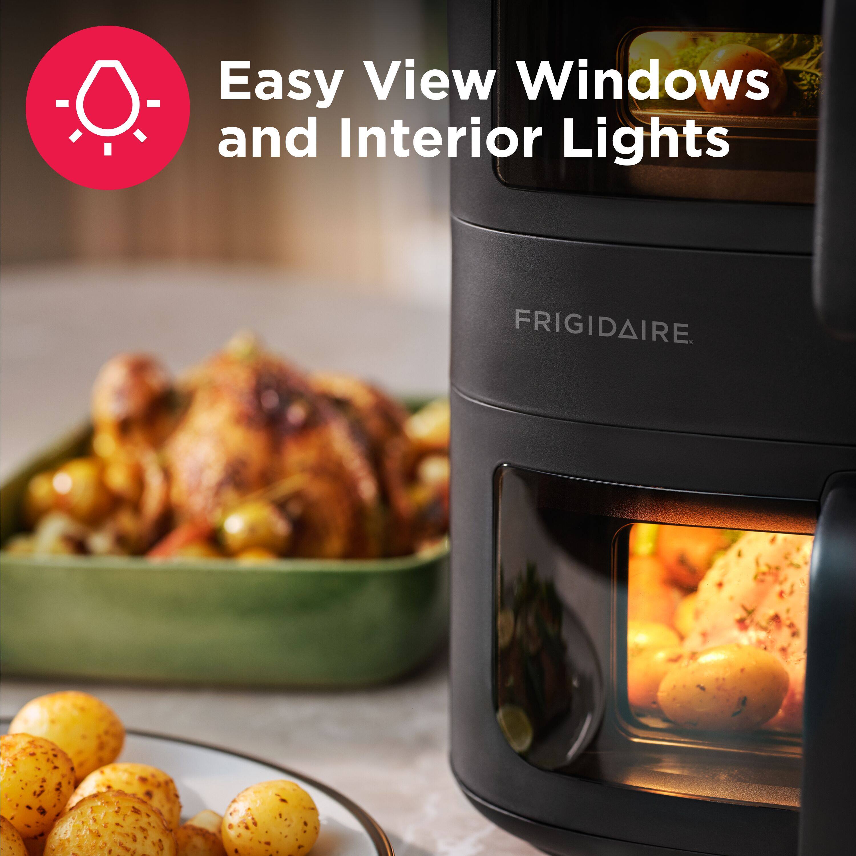 Easy View Windows and Interior Lights  
FRIGIDAIRE