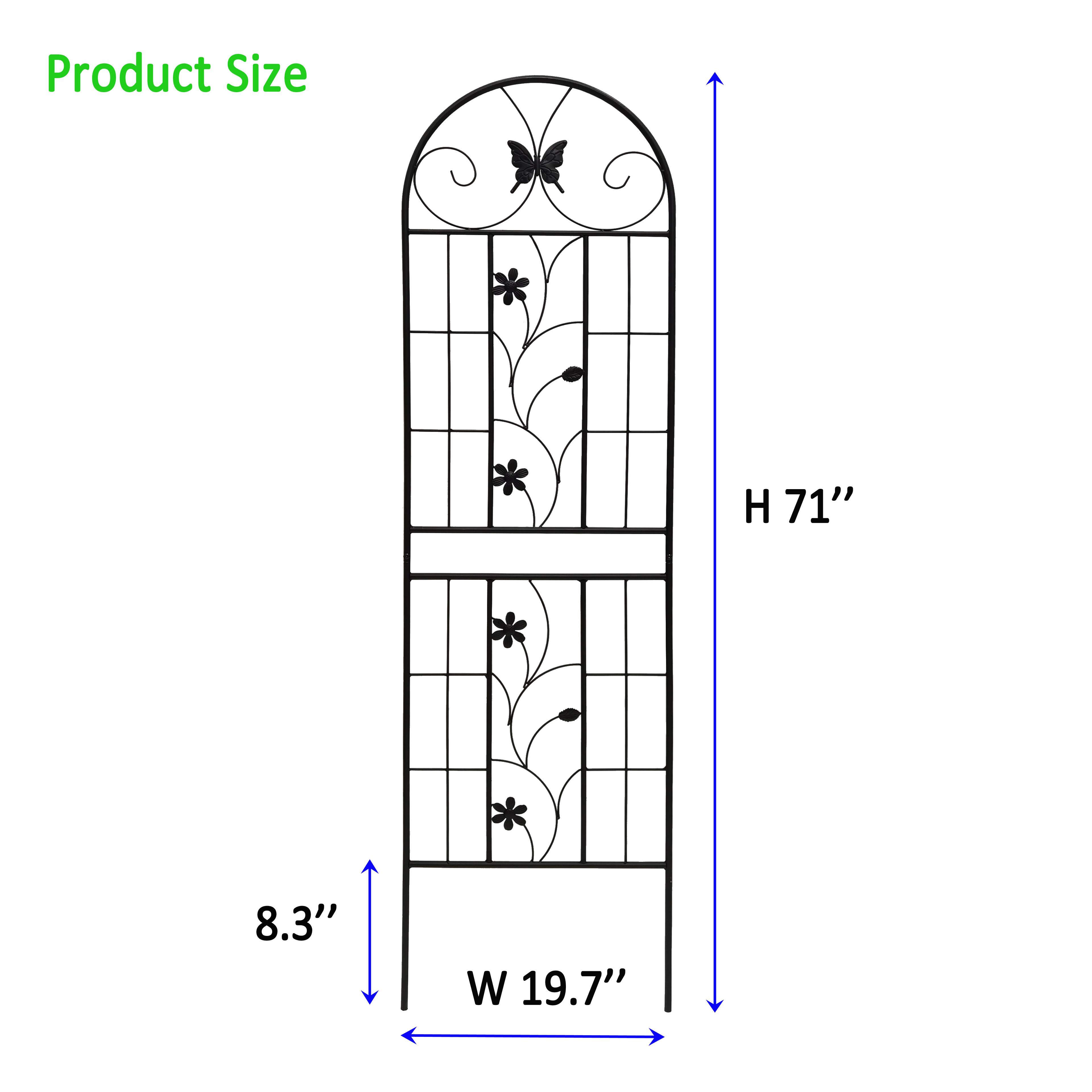 Product Size  
H 71"  
W 19.7"  
8.3"