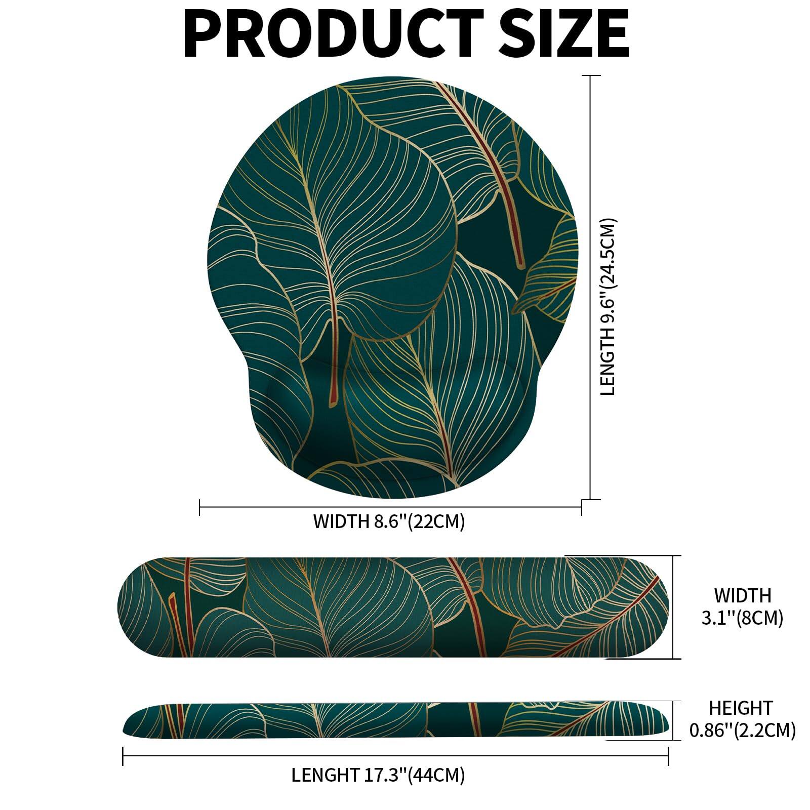 PRODUCT SIZE

LENGTH 9.6" (24.5CM)

WIDTH 8.6" (22CM)

HEIGHT 0.86" (2.2CM)

LENGTH 17.3" (44CM)

WIDTH 3.1" (8CM)