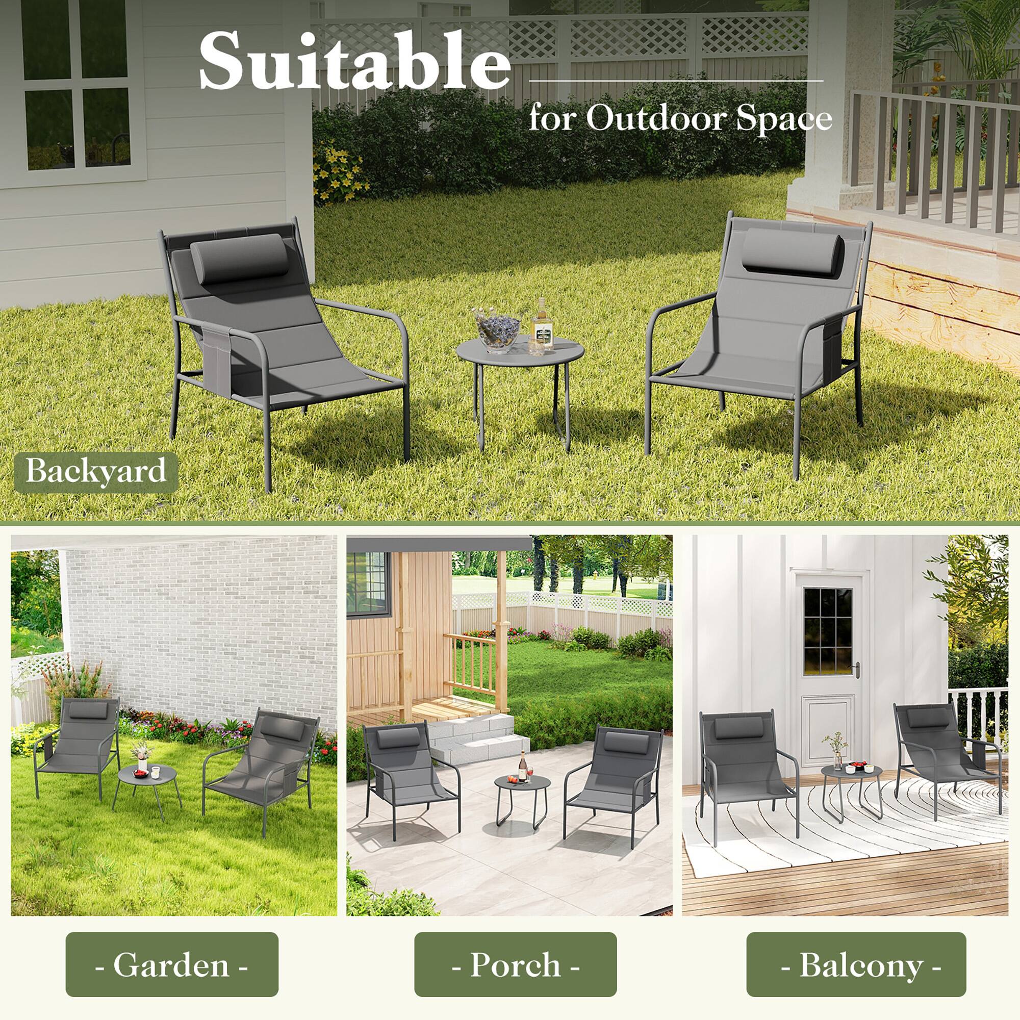 Suitable for Outdoor Space
Backyard - Garden - Porch - Balcony
