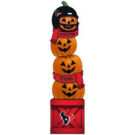 Fan Creations - 31" Stacked Pumpkin Leaner - Multicolor