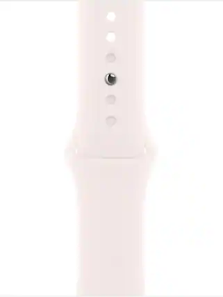 Front. Apple - Apple Watch Band FIT Apple 42MM M/L Light Blush - (MXLN3AM/A) - Light Blush.