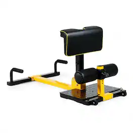 SKONYON - 8-in-1 Squat Machine Home Gym Fitness Equipment - Yellow