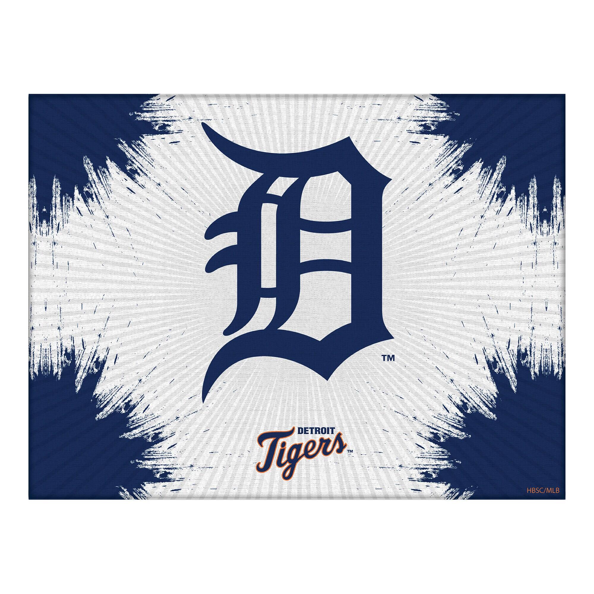 "Holland Bar Stool Co. - Detroit Tigers 24"" x 32"" Splash Canvas Wall Art - Multicolor" price history on PriceWatchPro