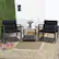 Alt View 1. Costway - 3PCS Patio Rattan Furniture Set Rocking Chairs Cushioned Sofa - Black.