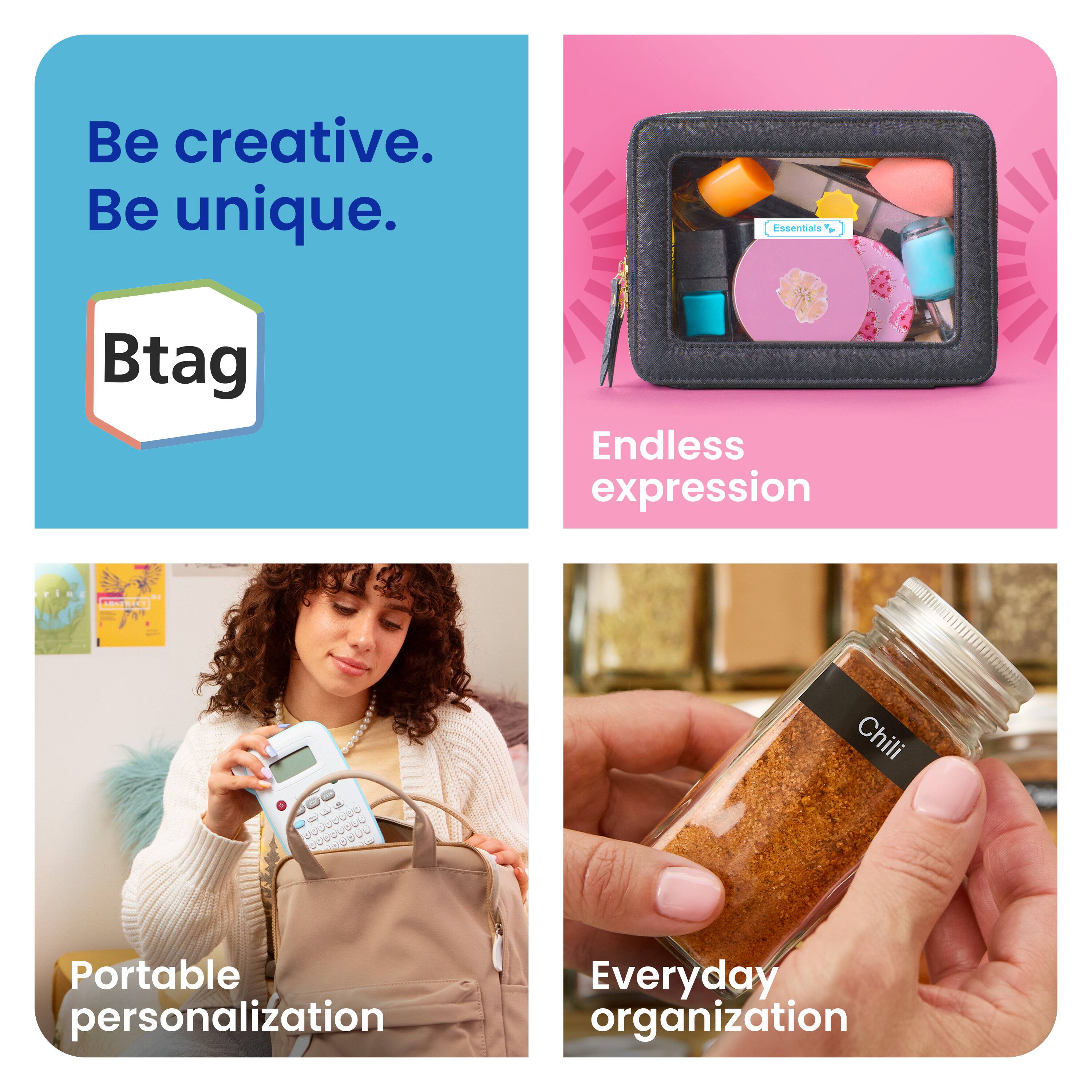 Be creative. Be unique. Essentials. Portable personalization. Everyday organization.