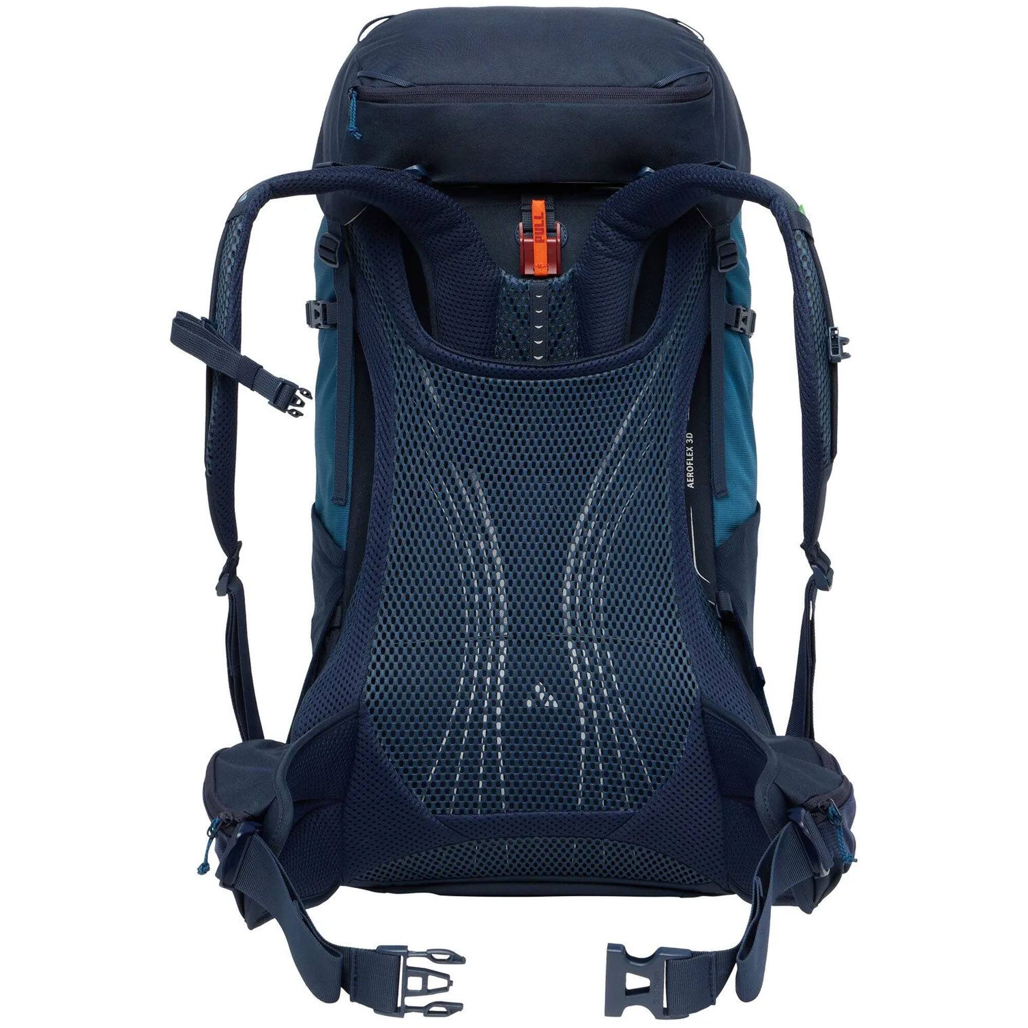 Alt View 6. VAUDE - Vaude Brenta 44+6 Hiking Backpack - Baltic Sea - Baltic Sea.