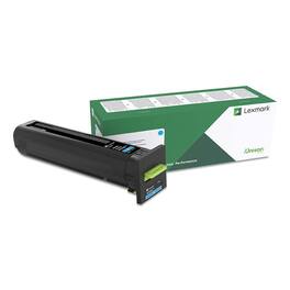 Lexmark - 82K0HCG 17000 Page-Yield Return Program High-Yield Toner - Cyan