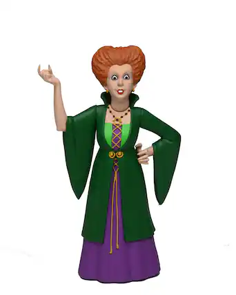 Front. NECA - Hocus Pocus 6” Scale Action Figure – Toony Classics Winifred Sanderson.