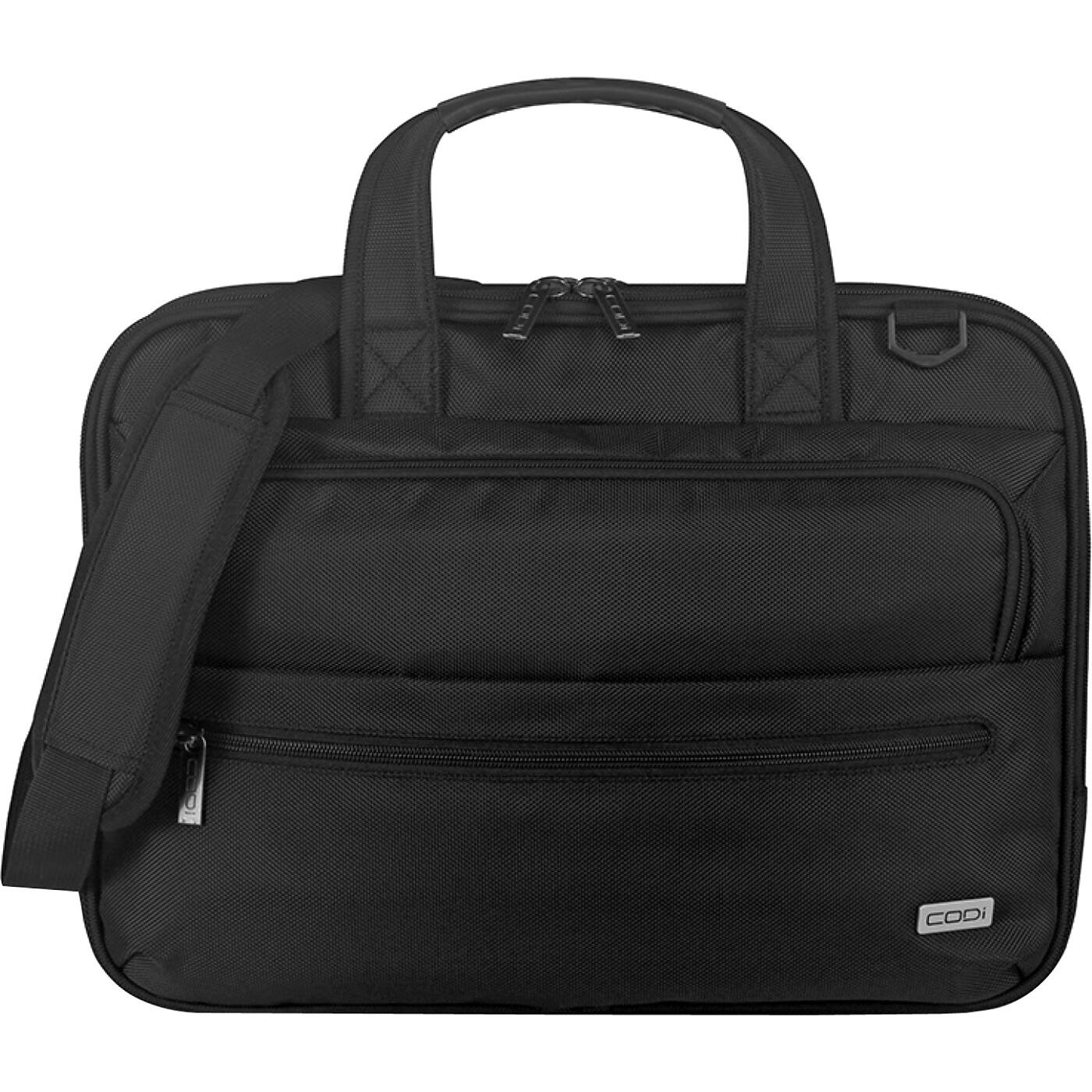 Alt View 1. CODi - Codi Fortis 14.1" Briefcase - Black.