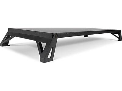 Alt View 1. Allsop - Lo Riser Adjustable Stands, Up to 32" Monitor, Black - Black.