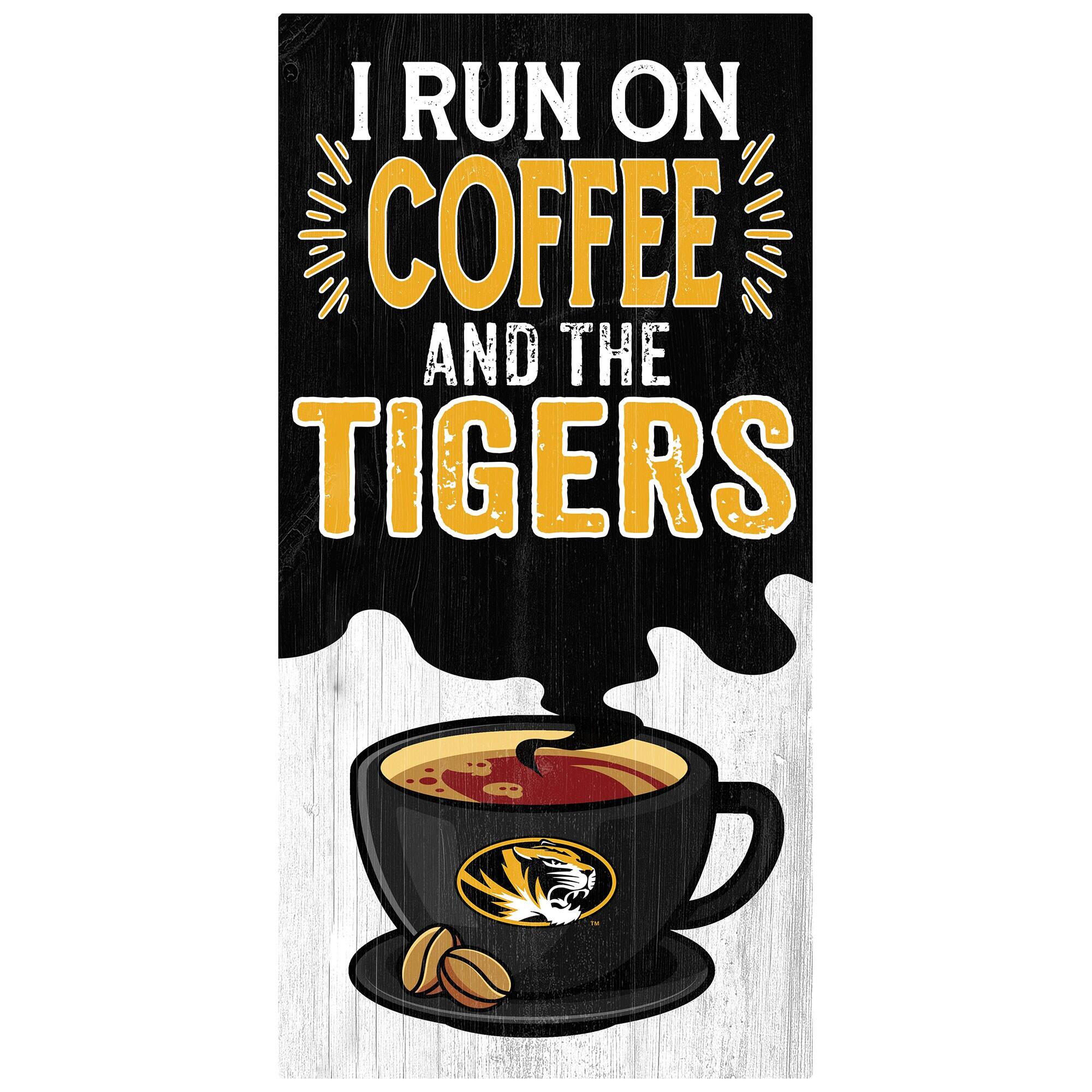 Missouri Tigers 6" x 12" Coffee Wall Art