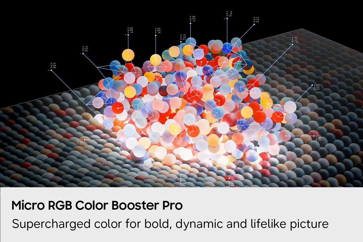 A  
221  
116  
255 200  
195  
**  167  
27  
0.124  
...  
201 5 goo pos  
18  
200  
Micro RGB Color Booster Pro  
Supercharged color for bold, dynamic and lifelike picture