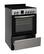 Back. Equator - Equator 24 inch Electric Convection Range 4 Ceramic Burner 2.4 cf Oven, Air Fryer, Bake, Grill, Broil - Drawer 220V - Stainless.