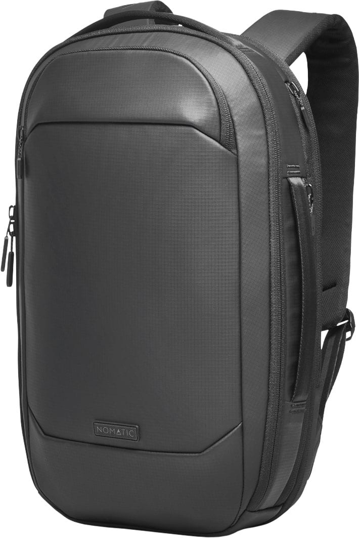 Nomatic - 15L Navigator RS Pack Premium Backpack w/ 6L Built-In Expansion, Water Resistant & Anti-Theft - Black - Front_Zoom