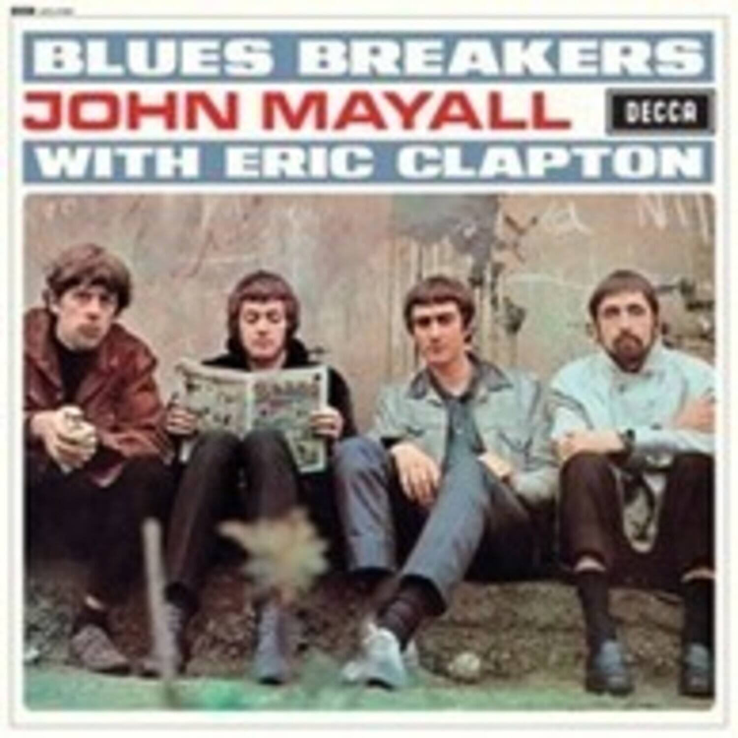 BLUES BREAKERS  
JOHN MAYALL  
WITH ERIC CLAPTON  
DECCA