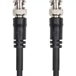 Roland - Black Series 25' SDI Cable with BNC Connectors, 20 AWG, 75 Ohms