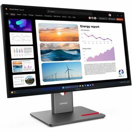 Lenovo - ThinkVision P24Q-40 24" Class WQHD LED Monitor - 16:9 - Raven 23.8" Viewable - In-plane Switching (IPS) - Black
