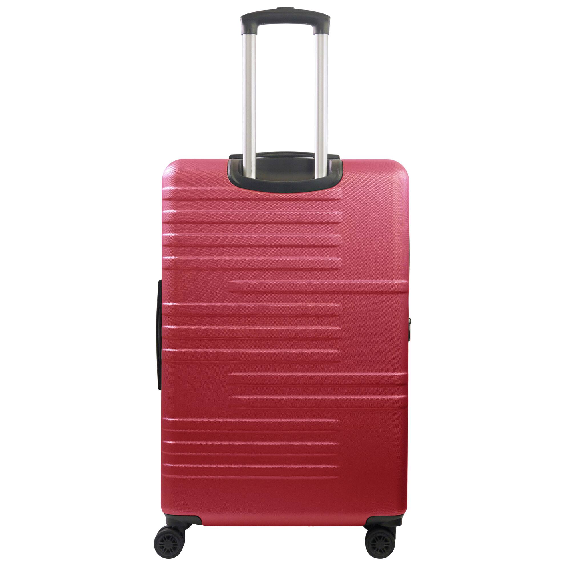 Back. American Dreamliner - 30" Hardside Luggage with Expansion - RED.