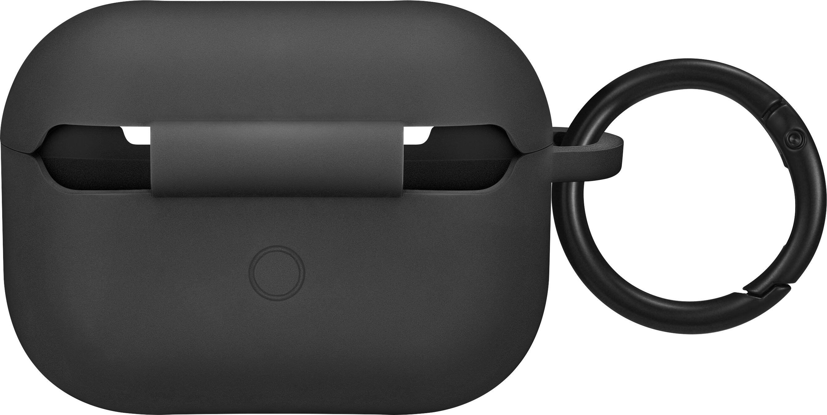 Alt View 12. Insignia™ - Silicone Case for Apple AirPods Pro 3 - Black.