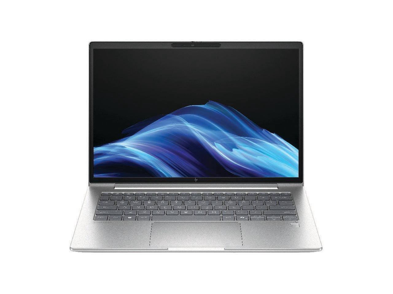 Alt View 4. HP - HP EliteBook 6 G1a 14" Copilot+ PC - AMD Ryzen AI 5 340 - 32 GB - 512 GB SSD - Windows 11 Pro - Pike Silver Aluminum.