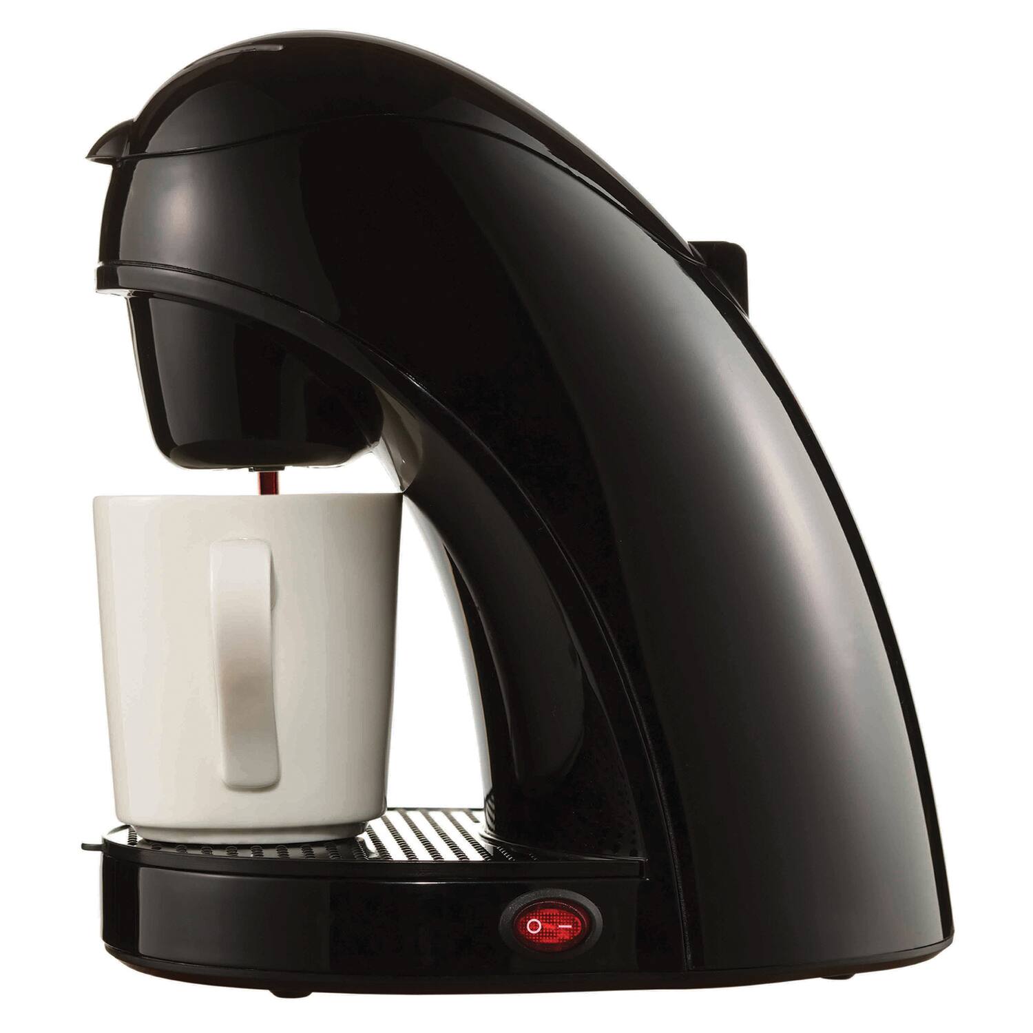 Alt View 5. Brentwood - Brentwood Single Cup Coffee Maker in Black - Black.