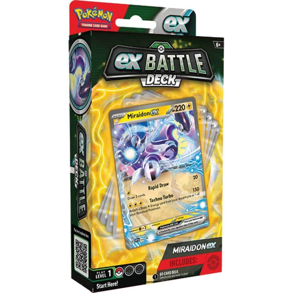Pokémon - Trading Card Game: Miraidon ex Battle Deck