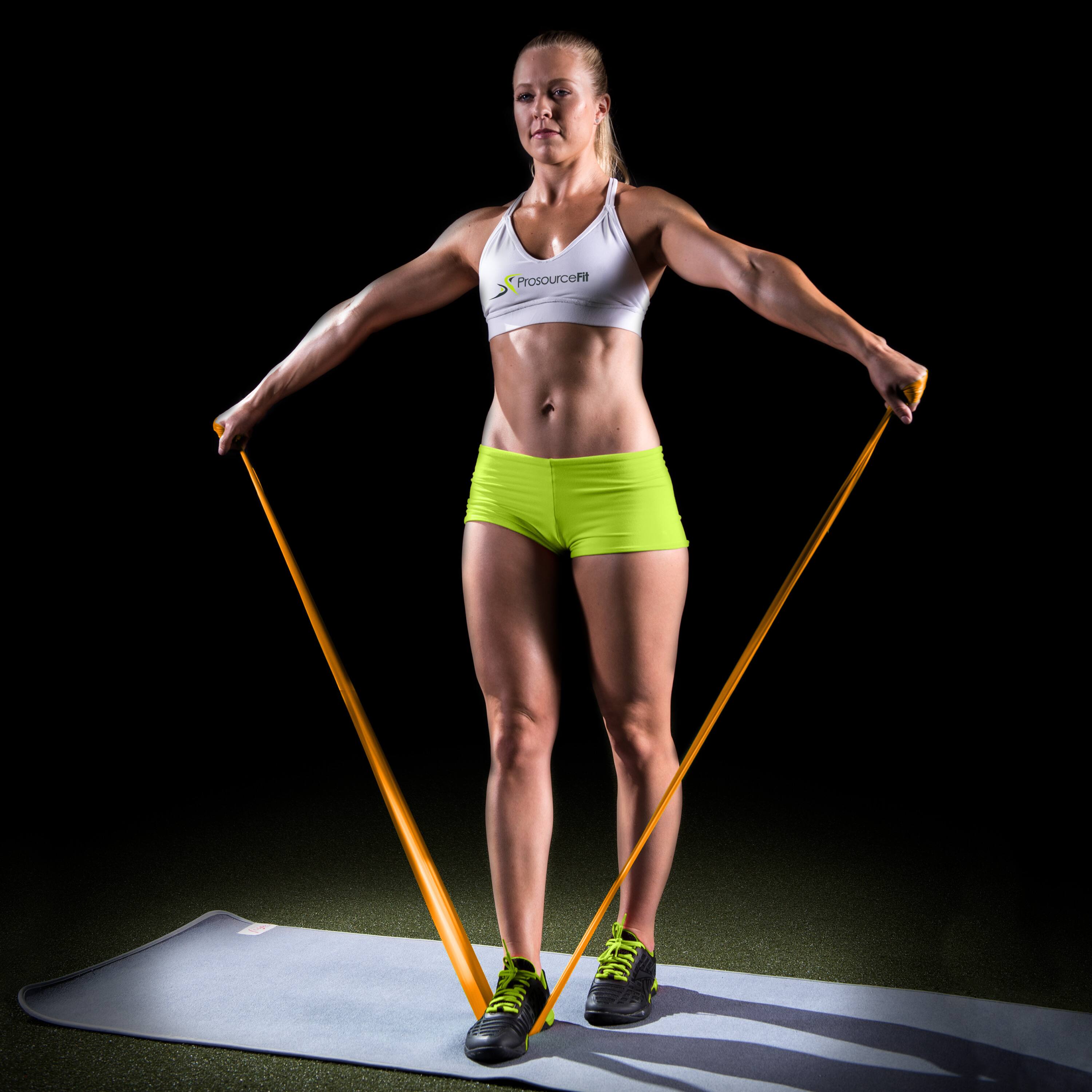 Alt View 2. ProsourceFit - ProsourceFit Therapy Flat Resistance Bands Set - Assorted.