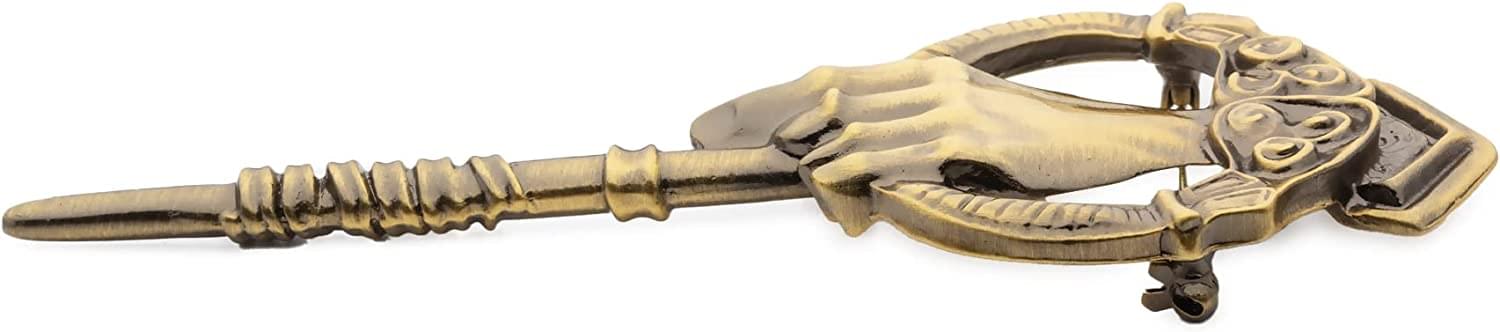 Alt View 2. Game of Thrones - Game of Thrones House of the Dragon Hand Of The King 3D Replica Pin - Gold.