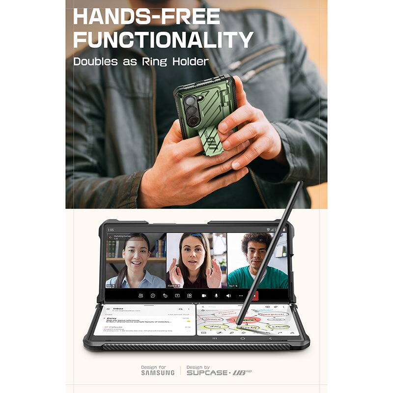 HANDS-FREE FUNCTIONALITY  
Doubles as Ring Holder  

Design for SAMSUNG  
Design by SUPCASE UB