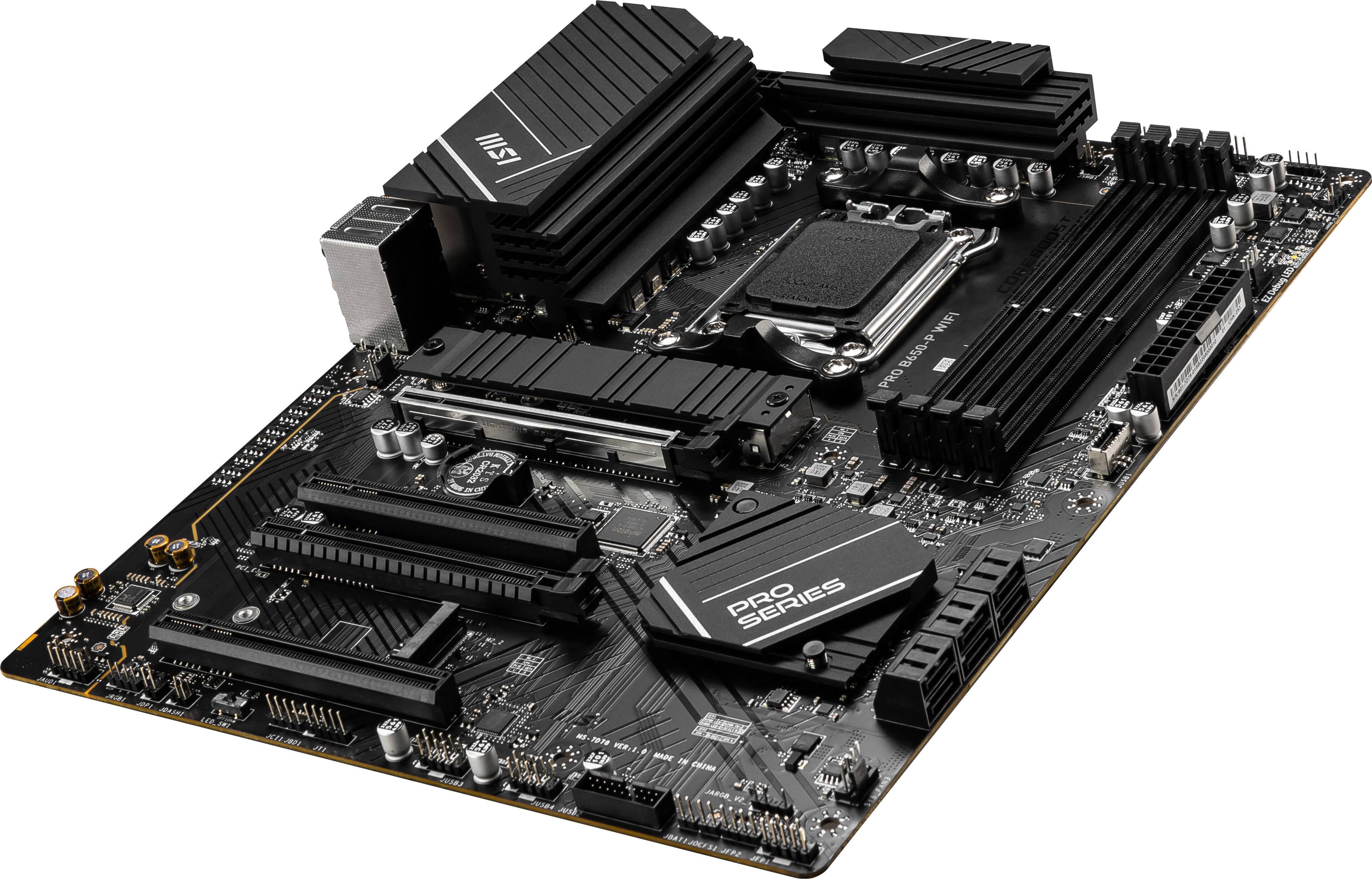 MSI PRO B650P WIFI (Socket AM5) AMD B650 ATX DDR5 WiFi 6E Motherboard