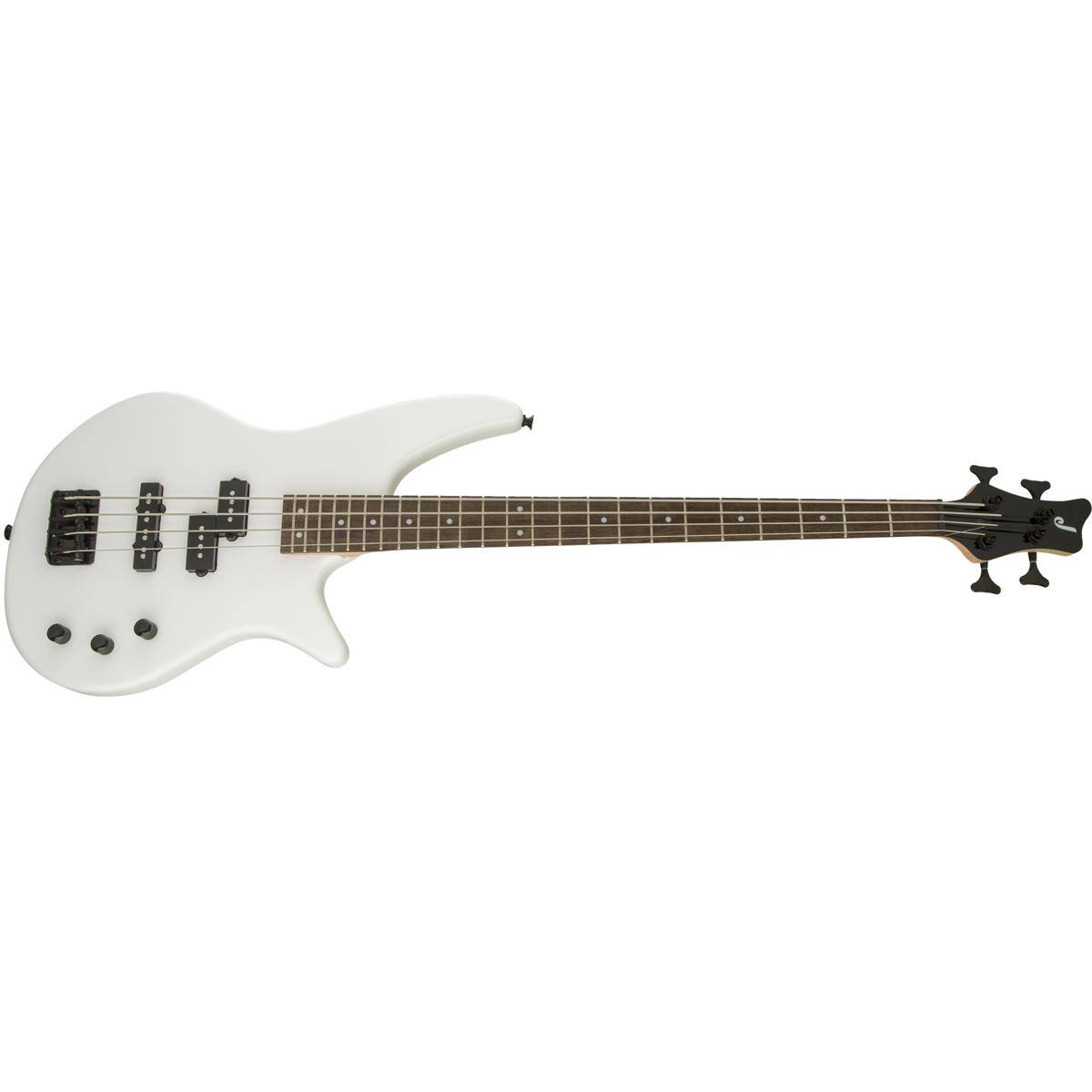 Alt View 4. Jackson - Jackson JS Spectra Bass JS2 Electric Guitar, Laurel Fingerboard, Snow White.
