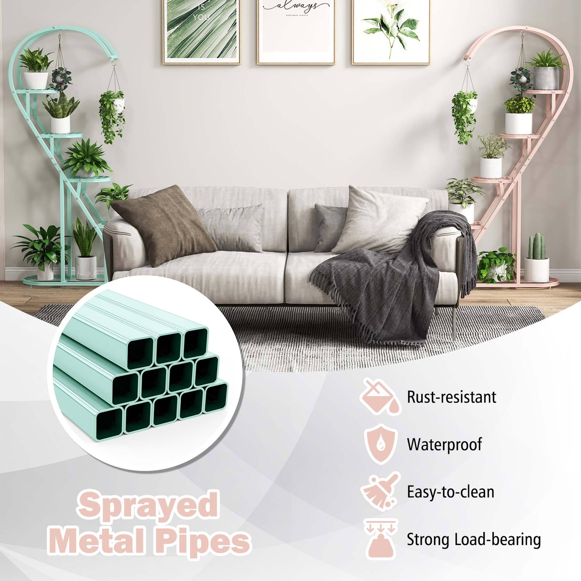 "Sprayed Metal Pipes are always Rust-resistant, Waterproof, Easy-to-clean, and Strong Load-bearing."