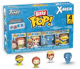 Funko - Bitty POP!: X-Men - Jean Grey 4-Pack (Styles May Vary) - COLLECTIBLES - Multicolor