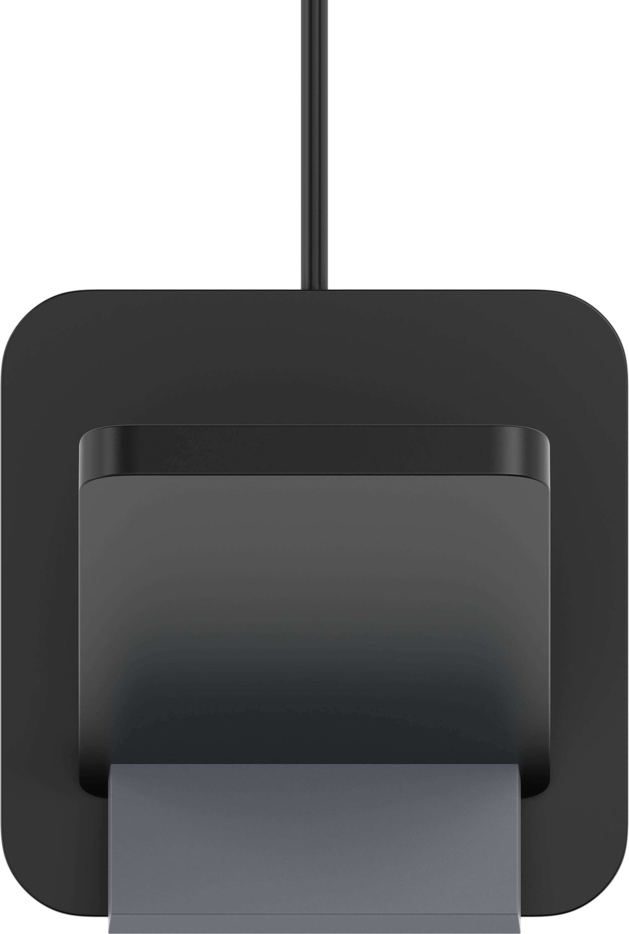 Alt View 3. mophie - 15W Wireless Charging Stand for Qi-enabled Devices - Black.