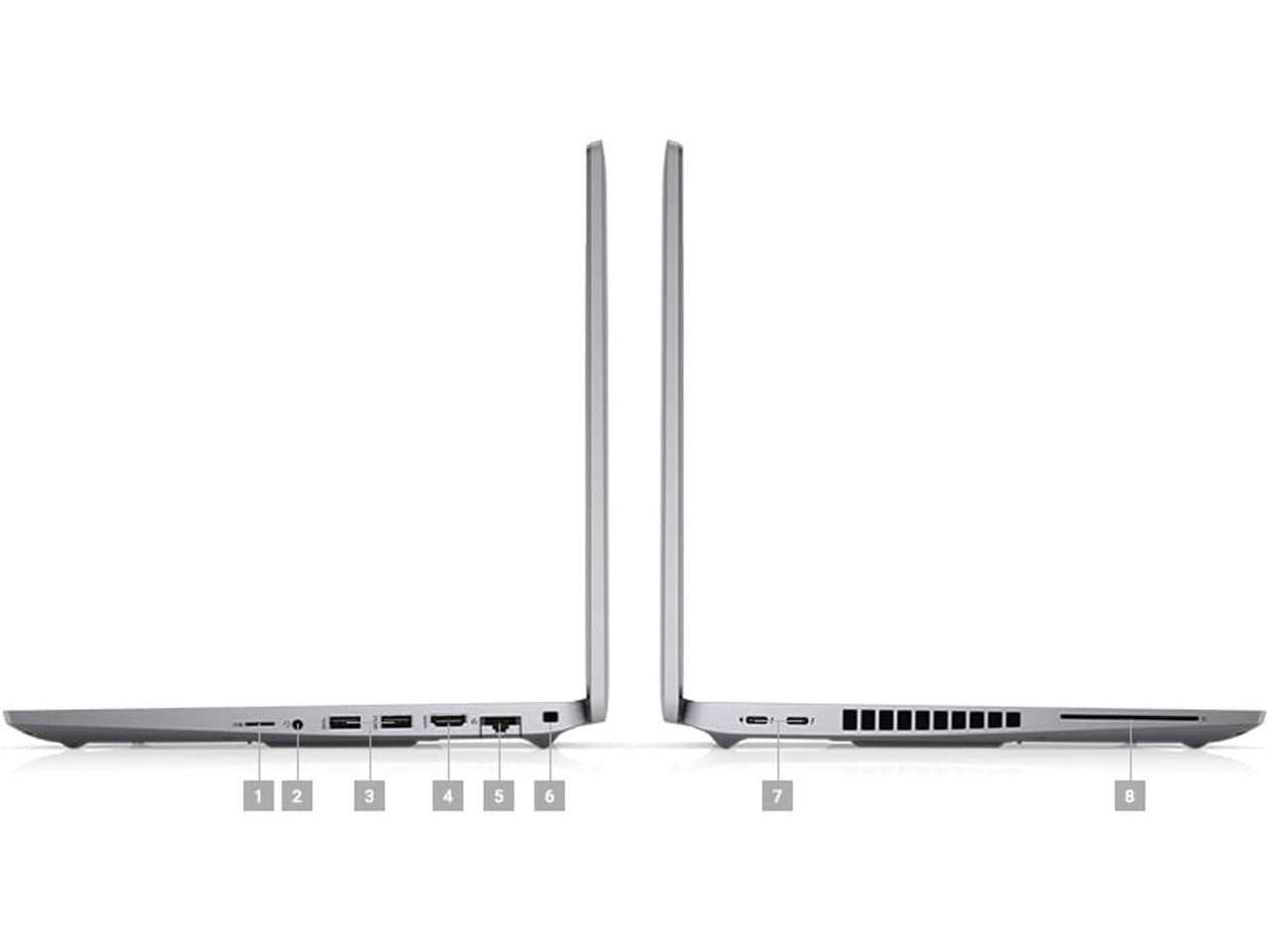 Alt View 2. Dell - Dell Precision 3560 15.6" FHD Intel Core i7-1165G7 16GB RAM 512GB SSD W11P - Silver.