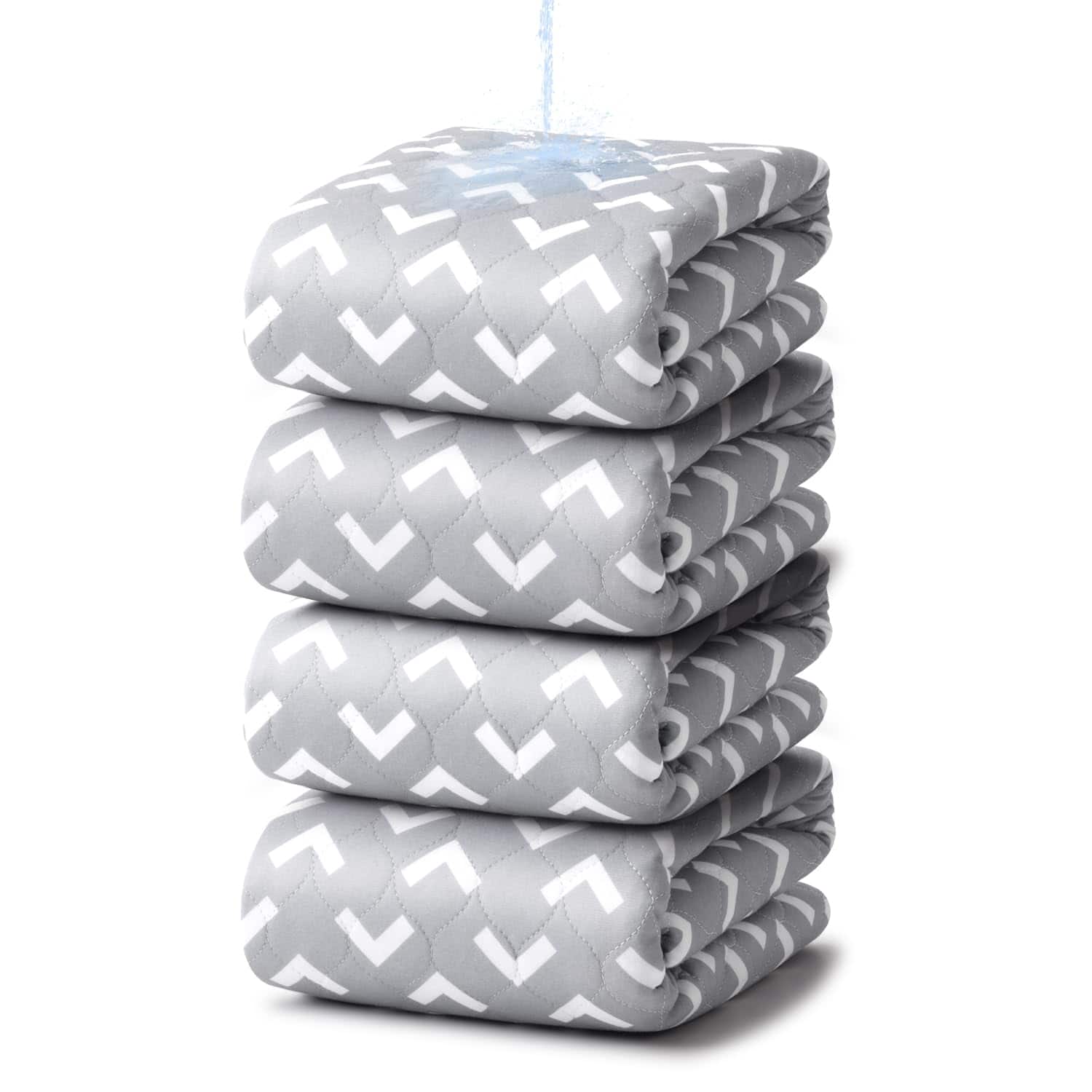 TECH SAFARI - Non slip Bed Pads For Washable Waterproof Adult Adults Dog - 100 Pieces