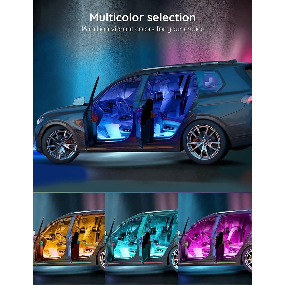 Multicolor selection  
16 million vibrant colors for your choice