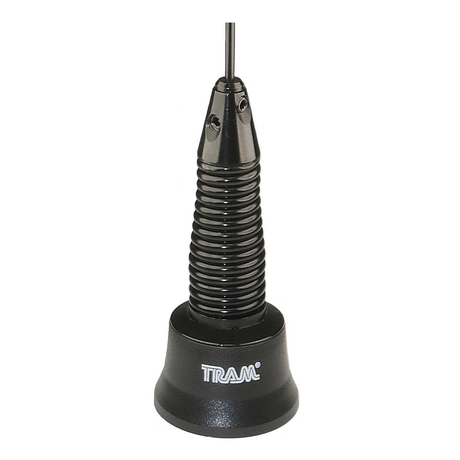 Back. Tram - Tram 8079 150 To 170/440 To 520/800 To 960 Mhz 4.12-dbi Gain 17-1/2-in. Tall Pre-tuned Tri-band Nmo Wideband Antenna - Black.