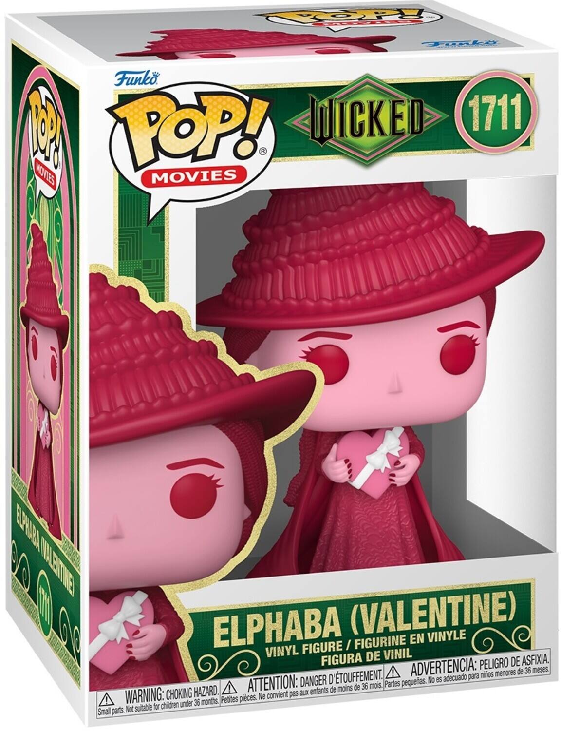 TOP Tinli Funko B POP! WICKED 1711 MOVIES MOVIES 919 EEHARA NIA AEITTINE  100 (VALENTINE) 0 ELPHABA FIGURE / FIGURINE EN VINYLE  VINYL DE VINIL FIGURA PELIGRO DE ASFIXIA. D'TOUFFEMENT. ADVERTENCIA: para nios menores de 36 meses. DANGER pequeas. No es adecuado HAZARD. ATTENTION: aux enfants de moins de 36 mois, Partes WARNING: CHOKING Petites pices. Ne convient pas children under 36 months. Not suitable for Small parts.