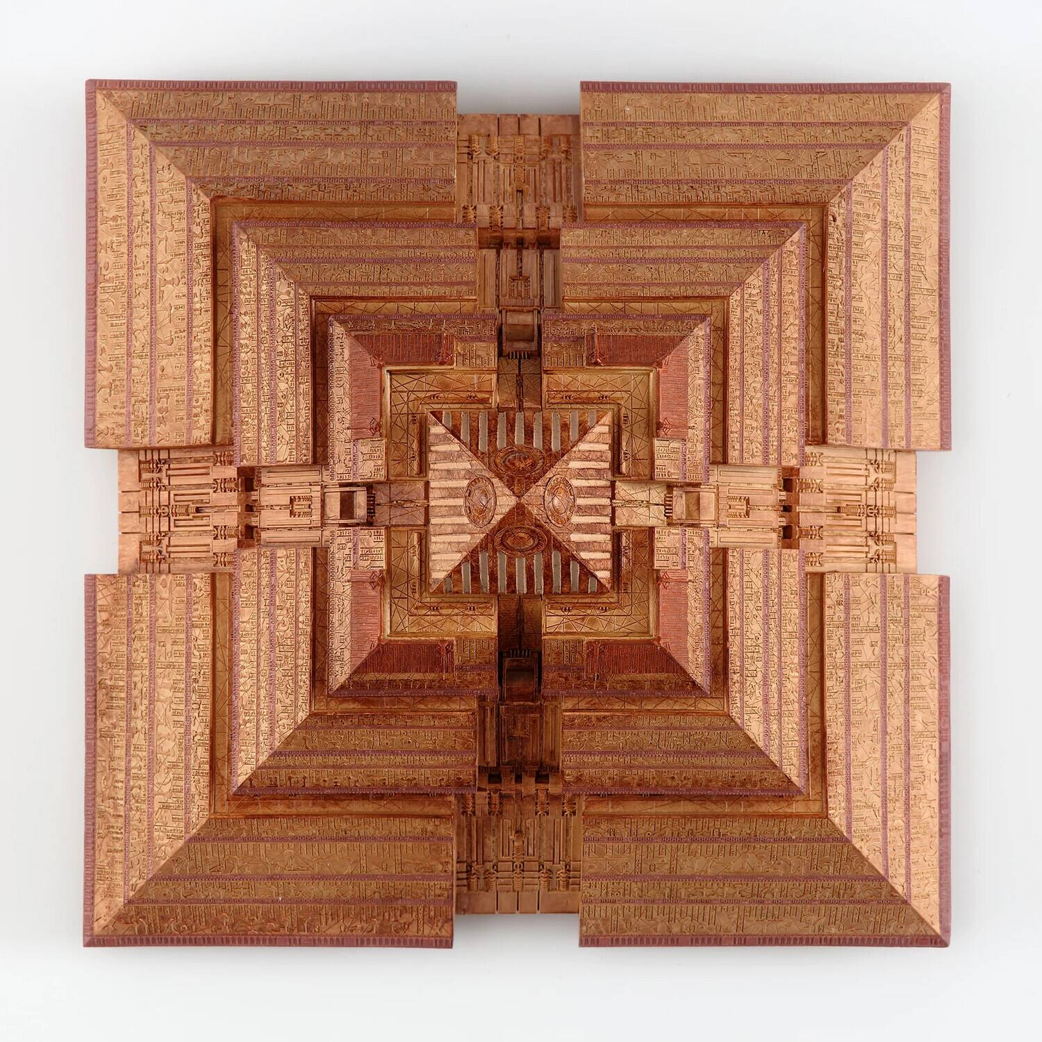 Alt View 3. PopMarket - Stargate - Ra's Pyramid Polyresin Prestige Statue   - COLLECTIBLES - Multicolor.