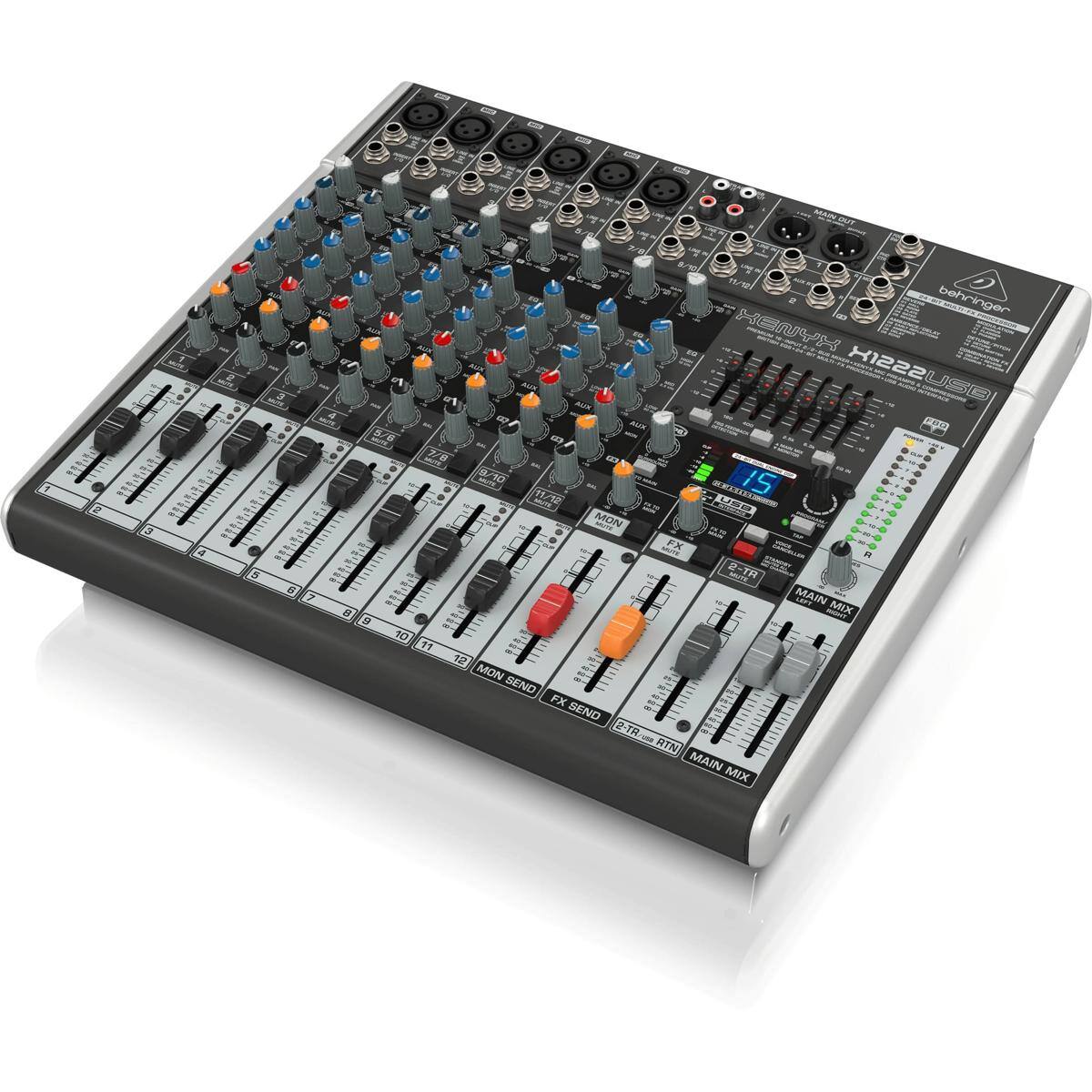 I bet Behringer H1222 - 00 4 a i 10 17 2/10 IS 11/12 E E MOW 2 - FX - 2-TR MAIN .... MIX 1 MON SEND FX SEND 2-TR -- 0vVI I RTN MAIN MIX