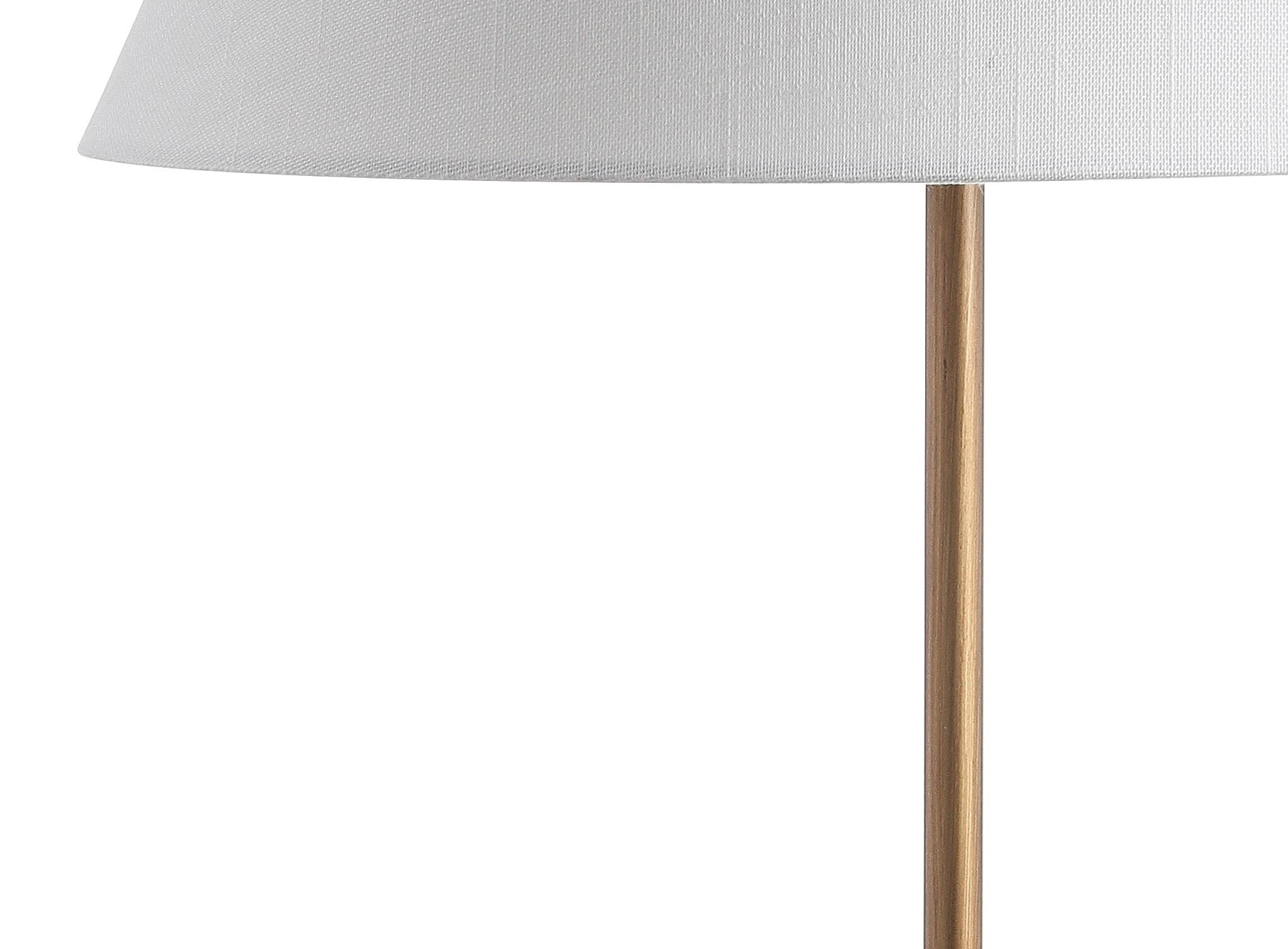 Alt View 3. Jonathan Y - Miami 29" Minimalist Resin/Metal LED Table Lamp, Gold/White - Gold/White.